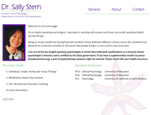 Tablet Screenshot of drsallystern.com